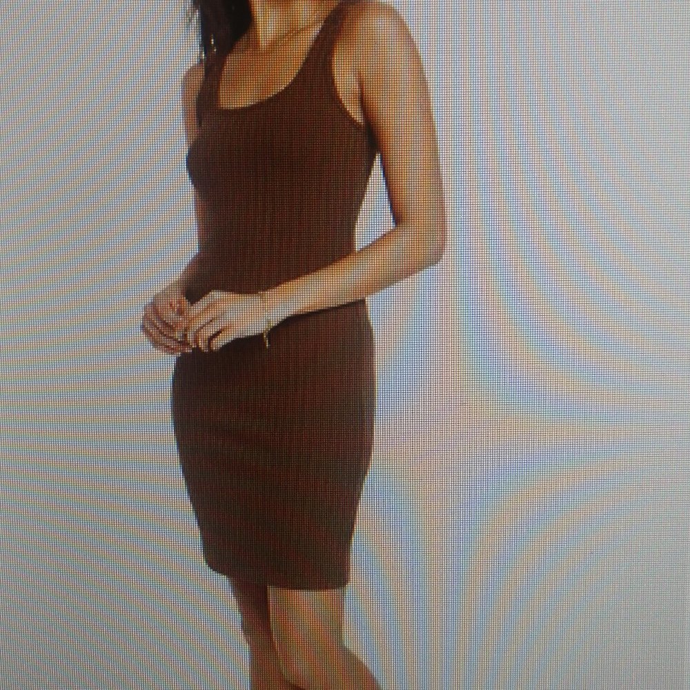 NWT Fitted Rib-Knit Tank Dress - Tall Small